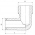 DIAMOND Mesano kutno koljeno 3/4"x3/4"